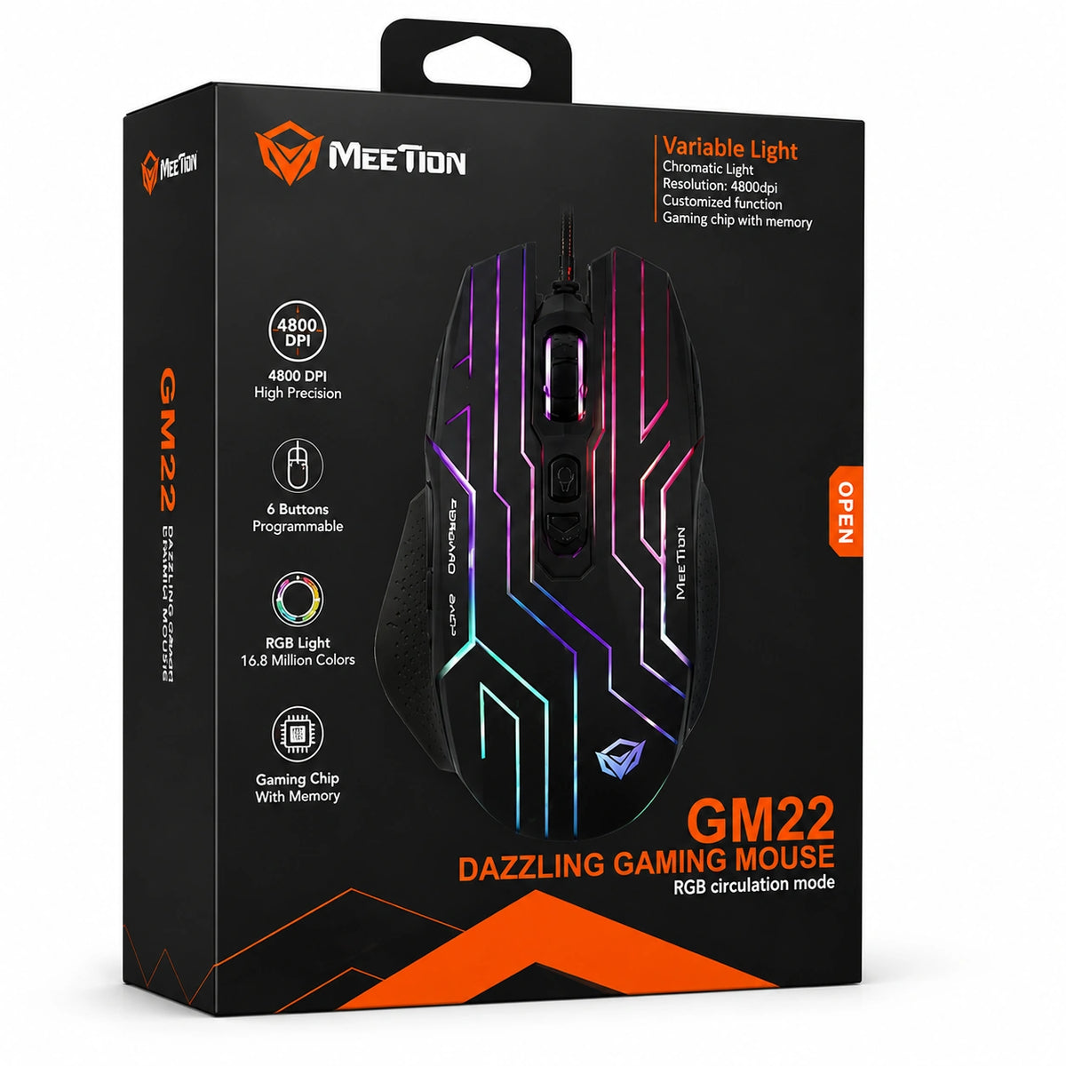 Meetion GM22 RGB Gaming Mouse
