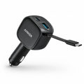 Anker Nano Car Charger 75W with Built-In Retractable USB-C Cable