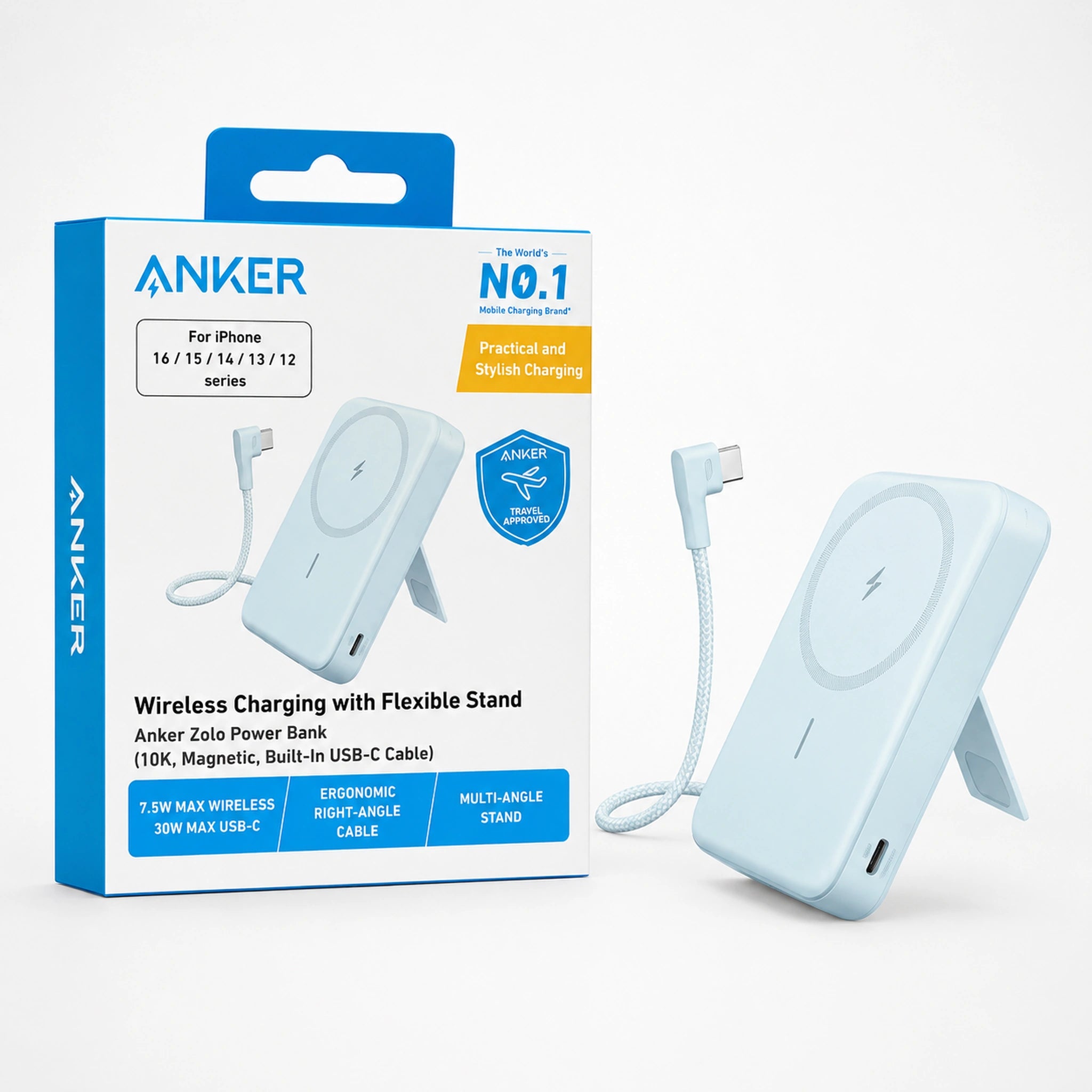 Anker Zolo 10000mAh 30W Magnetic Power Bank