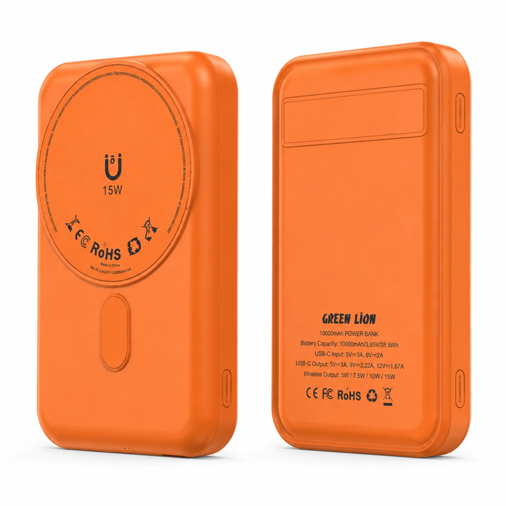 Green Lion Lagos 10000mAh MagSafe Power Bank