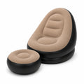 Inflatable Sofa Single Size with Ottoman