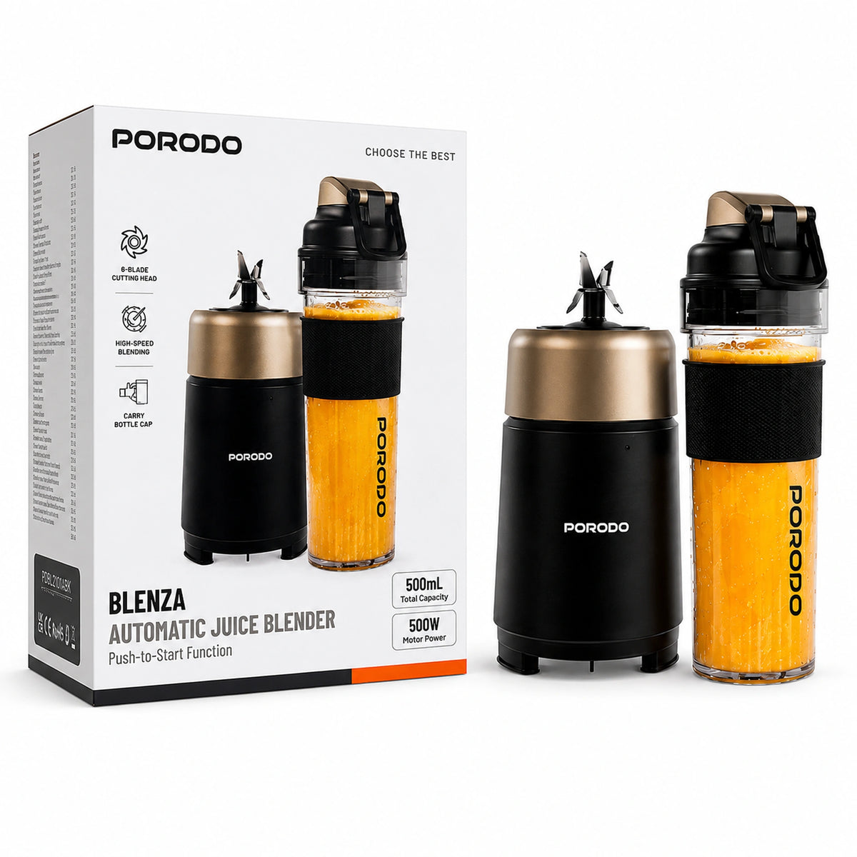 Porodo Blenza Automatic Juice Blender