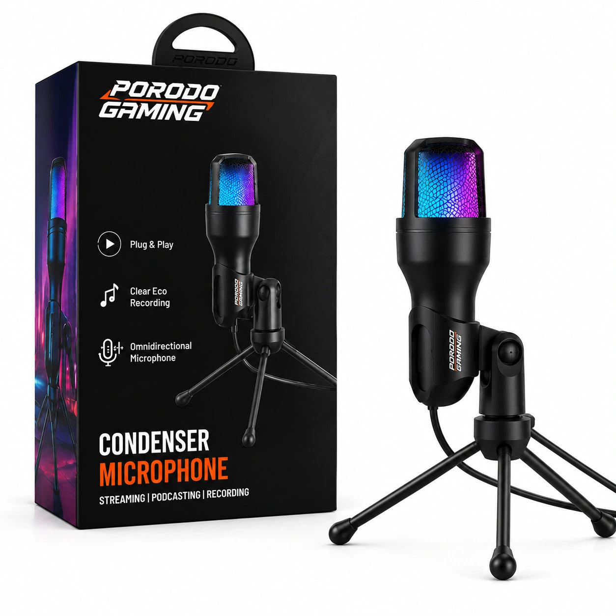 Porodo Gaming Condenser Microphone