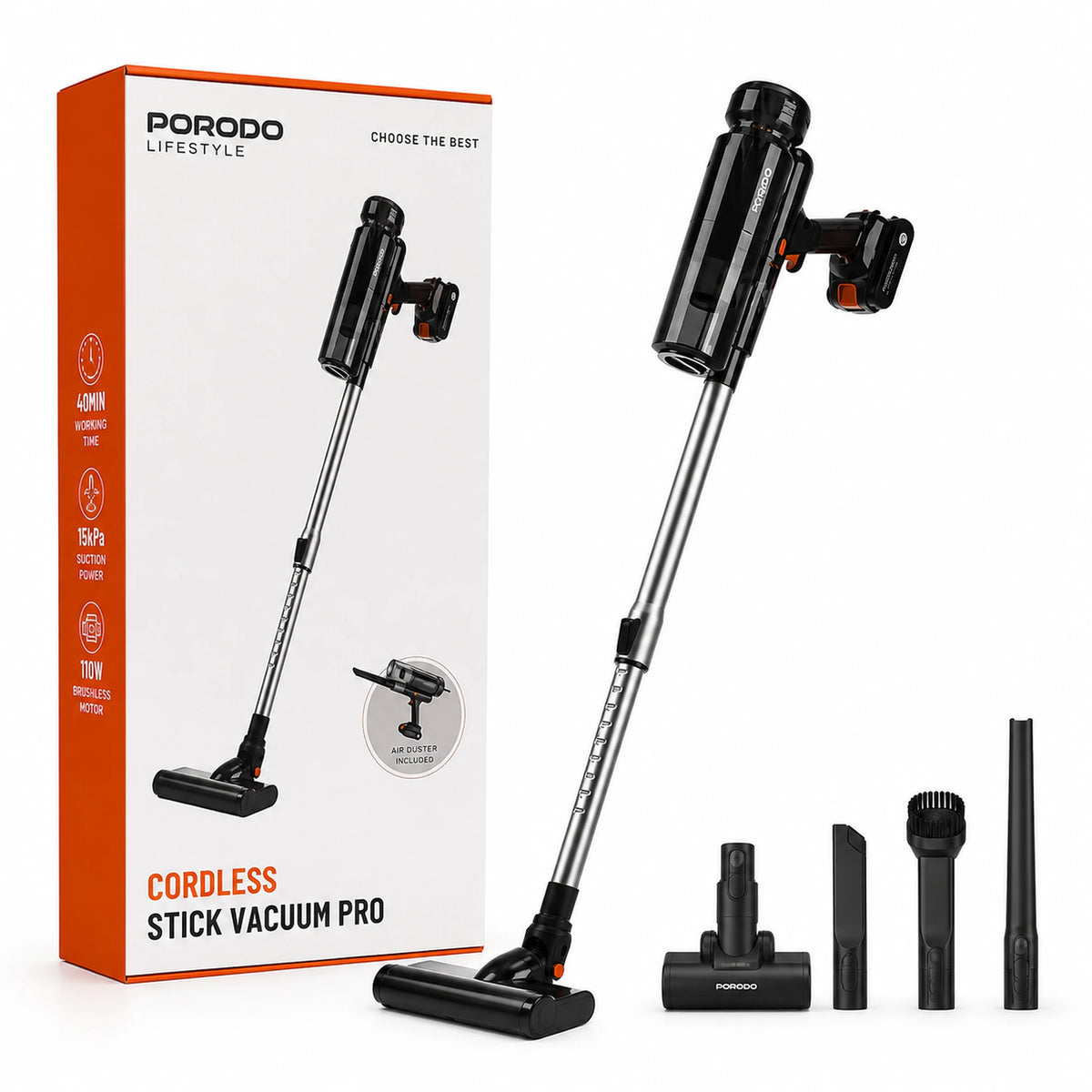 Porodo Cordless Stick Vacuum Pro