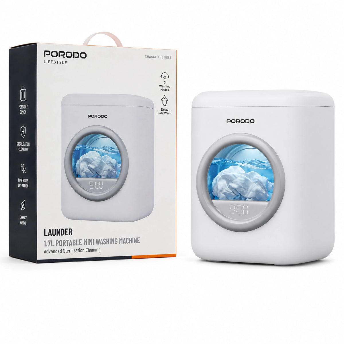 Porodo Mini Washing Machine