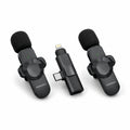 Porodo Audix Pro Dual Wireless Lavalier Microphone