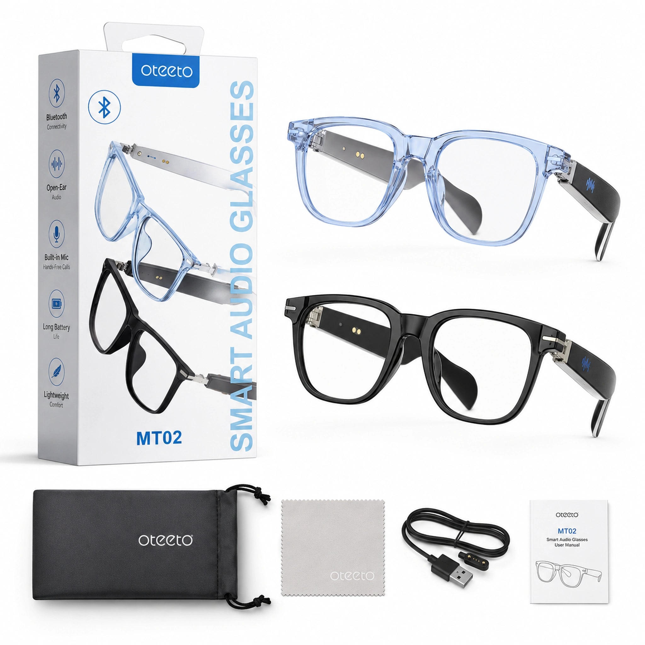 Smart Audio Glasses MT02 Bluetooth Eyewear